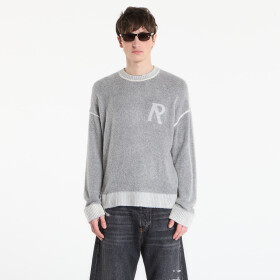 Tričko REPRESENT Laurel Knit Sweatshirt UNISEX Sun Fade Grey L