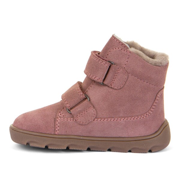 Dievčenská zimná barefoot obuv ZERU TEX FURRY Dark pink, Froddo, G2110149-6 - 29