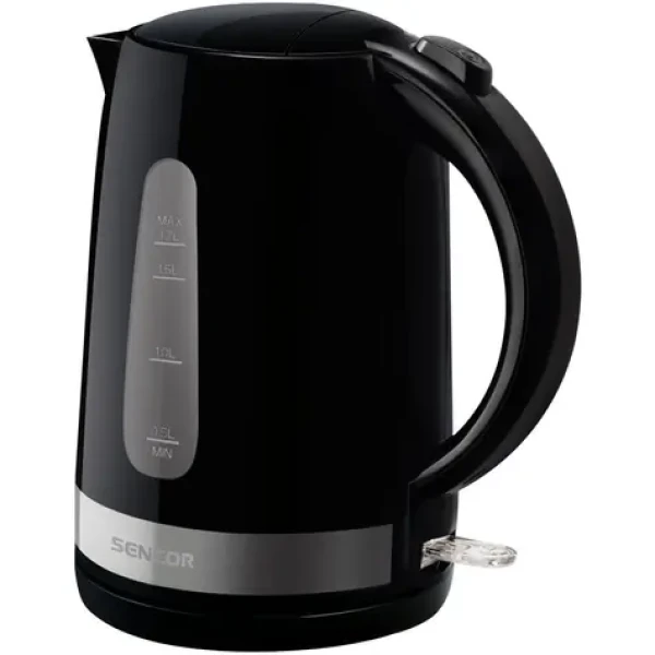 Sencor SWK 1749BK čierna / Rýchlovarná kanvica / 2200W / 1.7L (8590669264346)