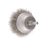 PFERD TOOLS PFERD TOOLS INOX-TOTAL Kefa na hrnce, nepletená, RBUIT Ø50 mm, driek Ø6 mm, drôt z nehrdzavejúcej ocele Ø0,30 mm 43210006 10 ks; 43210006