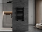MEXEN - Apollo vykurovací rebrík / radiátor 860 x 450 mm, 422 W, čierna W117-0860-450-00-70