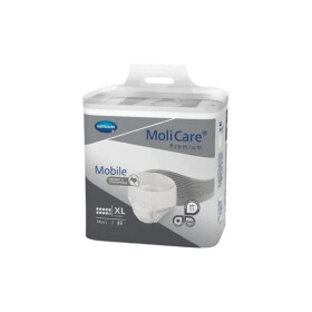 MOLICARE Premium mobile 10 kvapiek XL nohavičky inkontinenčné plienkové sivé 130-170 cm 2757 ml 14 ks