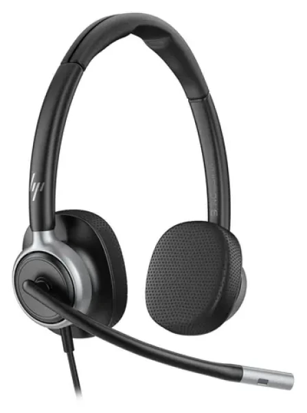 HP Poly Mission 625 čierna / Slúchadlá s mikrofónom / USB-C / 2 m kábel / Handsfree tlačidlá (C01C6AA)