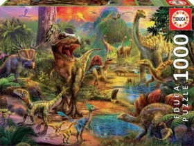 Educa Puzzle Územie dinosaurov