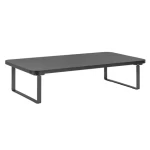 Powerton Podstavec pod monitor - drevotrieska čierna / nosnosť 20 kg (NOM004XI0BWP)