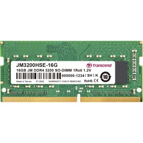 Transcend JetRAM RAM modul pre notebooky DDR4 16 GB 1 x 16 GB 3200 MHz 260pin SO-DIMM JM3200HSE-16G; JM3200HSE-16G