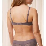 Dámska čipkovaná podprsenka Body Make-Up Illusion WP - Triumph coffee sugar (3091) 080D