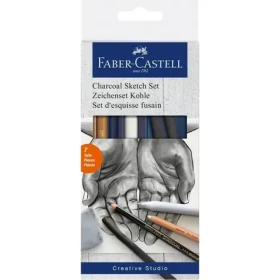 Faber-Castell Charcoal Sketch súprava 7 ks (114002)