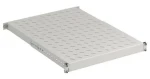 EFB Regálová polica 19" sivá / 1U / hĺbka 500-900 mm / nosnosť 150 kg (691653GR.80)