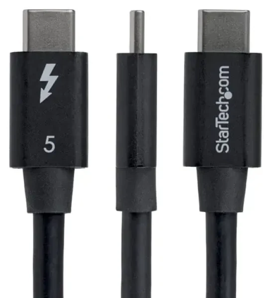 StarTech Thunderbolt 5 kábel čierna / Kábel / 0,8 m / 120 Gb/s / 8K 60Hz (TBLT5MM80CM240WRA)