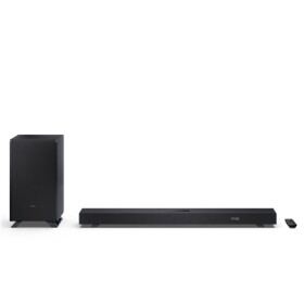 Sharp Sharp | 3.1.2 Dolby Atmos/DTS:X Soundbar with Wireless Subwoofer | HT-SBW53121(BK) | 550 W | Bluetooth | Black | Wireless connection