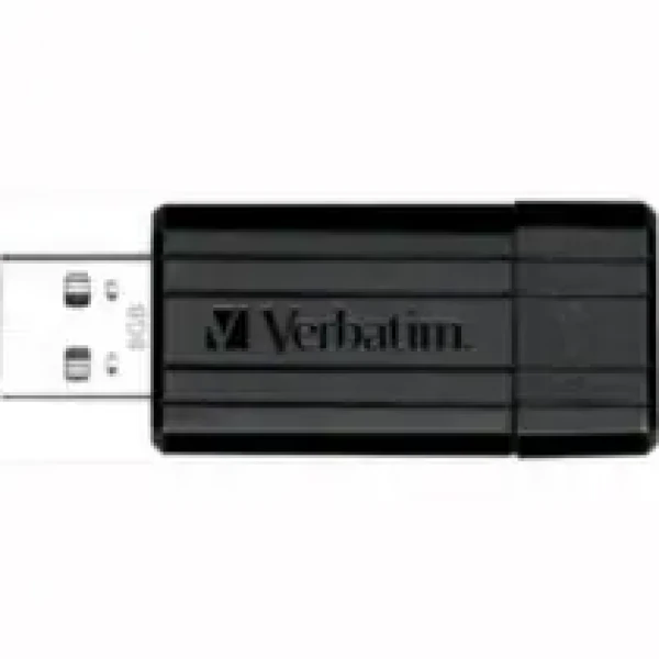 Verbatim Store #39;n#39; Go PinStripe 8GB čierna / Flash Disk / USB 2.0 / čítanie: 10MBs / zápis: 4MBs (49062)