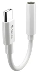 Devia SMART Series Adaptér USB-C na jack 3,5 mm biela / Adaptér (6938595354113)