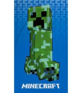 Minecraft SSS HAX601493 osuška modrá 70x140