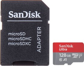 SanDisk Ultra MicroSDXC 128 GB Class 10 UHS-I/U1 A1 (SD-MICRO-10/128-SAND)