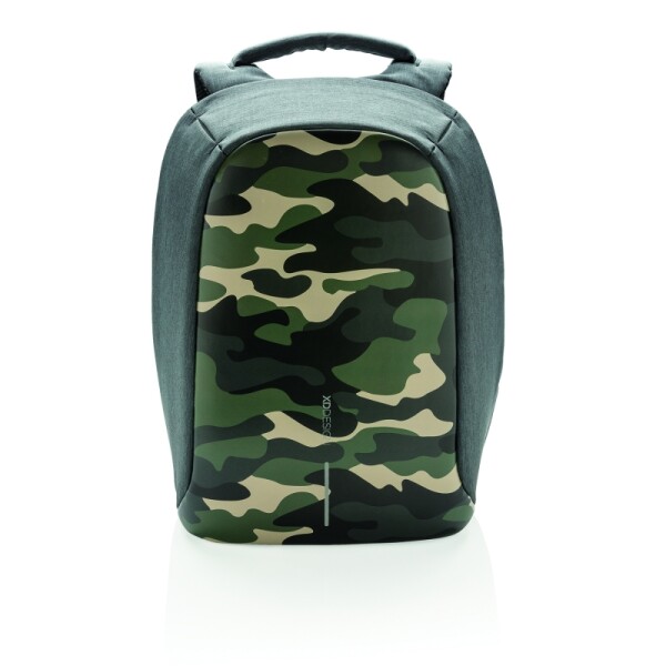 XD Design Bobby Compact camouflage zelená / Bezpečnostný batoh pre notebook / do 14" / 11 L (P705.657)