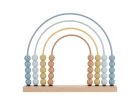 Little Dutch Počítadlo drevené dúha Forest Friends