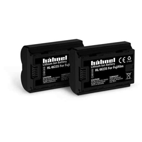 Hähnel Fototechnik HL-W235, 2er akumulátor do kamery Náhrada za orig. akumulátor NP-W235 7.2 V 2250 mAh; 10001611