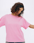 Organic Basics True Boxy Tee Soft Pink XS