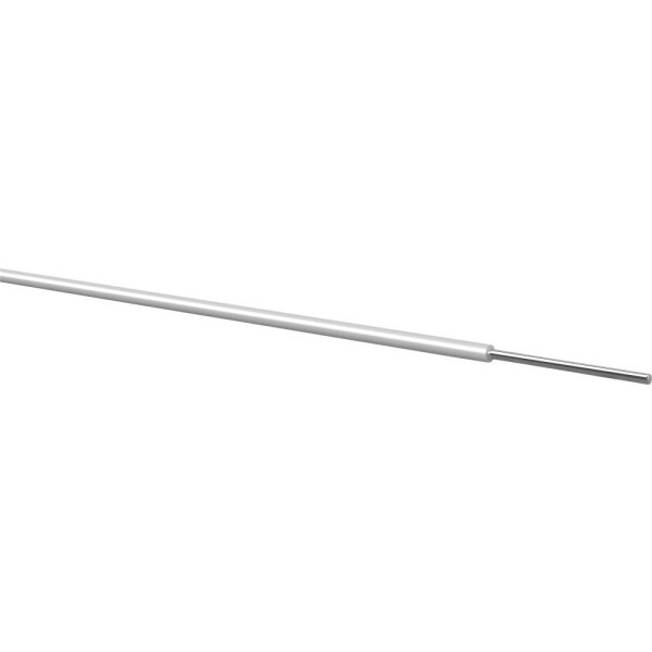 Kabeltronik 070104001 medený drôt, Yv, 1 x 0.13 mm², biela, 100 m; 070104001