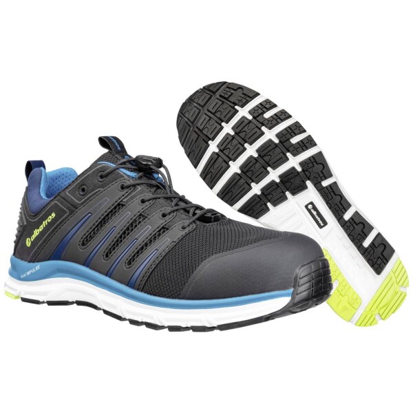 Albatros BREEZE IMPULSE LOW S1P ESD HRO SRA 647520241000038 bezpečnostná obuv S1 Veľkosť topánok (EU): 38 čierna/modrá 1 pár; 647520241000038