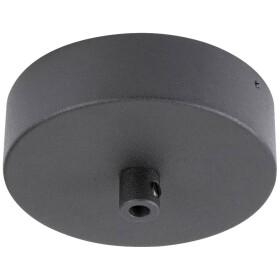 SLV FITU 1004744 stropné rozeta čierna; 1004744