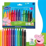 Staedtler Noris Junior 329 Peppa Pig / Fix / šesťhranný / 12 ks / šírka stopy 2,5 mm (329 C12 L1)