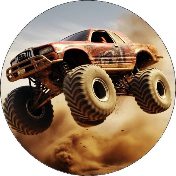 Jedlý papier Monster truck 19,5 cm - Pictu Hap - Pictu Hap