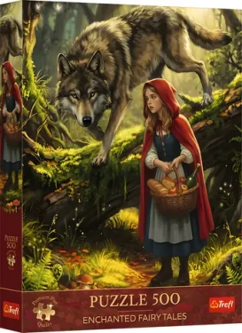 Trefl Puzzle Premium PLUS Enchanted Fairy Tales: O Červenej Čiapočke