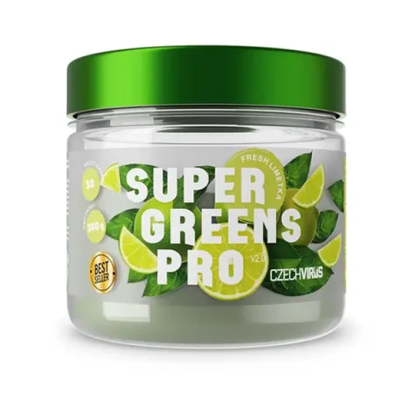 Slovak Virus Super Greens Pro V2.0 360 g fresh limetka (19080)