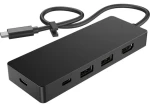 HP USB-C Travel Hub G3 čierna / USB Hub / 2x USB-C / 2x USB-A / HDMI / 65W PD (86S97UT)