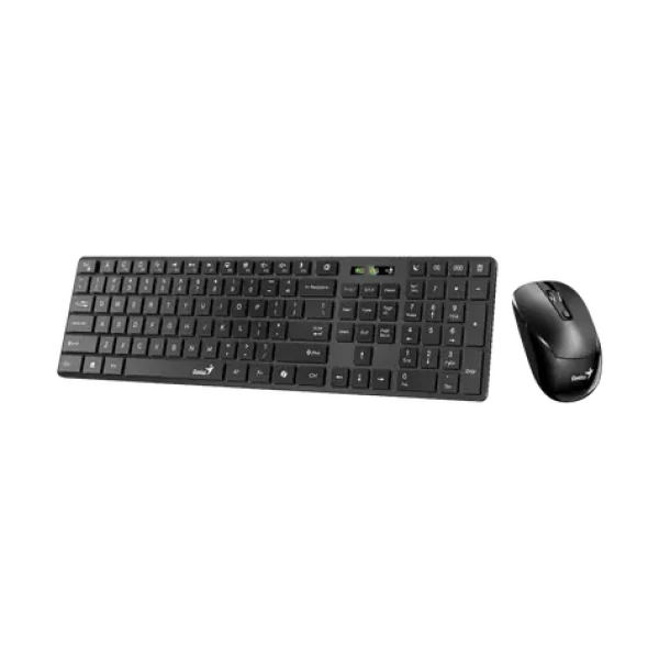 Genius SlimStar 8250 čierna / Bezdrôtový set klávesnice a myši / Bluetooth + 2,4 GHz / Copilot / CZ+SK layout (31340020403)