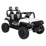 Mamido Detské elektrické autíčko PASSION 4x200W 24V biele