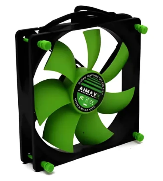 AIMAXX eNVicooler 12 PWM GreenWing / Ventilátor / 120 mm / PWM / 400-1600 RPM / 69 CFM / 4-pin (eNVicooler 12 PWM GW)