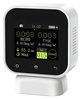 FNIRSI SFD-02 / Monitor kvality vzduchu / Formaldehyd / TVOC / Vlhkosť / Dotykový displej (SFD-02)