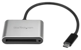 StarTech čítačka CFast kariet USB-C čierna/strieborná / Čítačka pamäťových kariet / USB 3.2 Gen 1 / hliník (CFASTRWU3C)