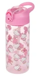 BAAGL Hello Kitty Sweet Leopard / Fľaša na pitie so slamkou / tritán / 500 ml