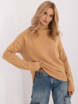 Jumper AT SW 2342 1.35 svetlohnedý jedna velikost