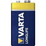 Varta Longlife Batéria 6LR61 (565 mAh) / 9.0V / 565 mAh / alkalická / 1 ks / v blistri (4122101411)