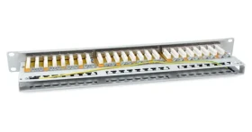 Equip Patchpanel 48x RJ-45 sivá / Patch panel / 19 "/ Cat6a FTP / 1U / 500 MHz (326526)