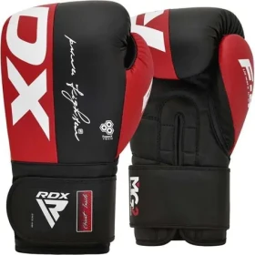 Boxerské rukavice F4 HOOK LOOP Red - RDX (10 OZ, multicolor) (87574-1-10 OZ)