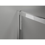MEXEN - Exo štvorcový posuvný sprchovací kút 85 x 85, transparent, chróm 8111-085-085-01-00