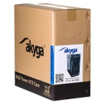 Akyga AK13BK čierna / Skriňa / Micro Tower / ATX / USB 3.2 Gen 1 / bez zdroja (AK13BK)