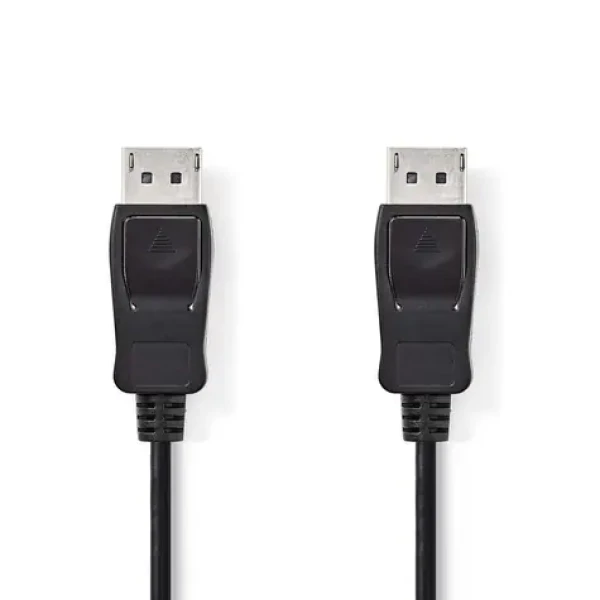 Nedis kábel DisplayPort / DisplayPort zástrčka - DisplayPort zástrčka Čierny / 2m (CCGP37010BK20)