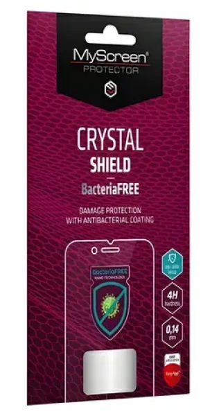 MyScreen Protector CRYSTAL BacteriaFREE pre XIAOMI Redmi 10C / Ochranná fólia na displej / Antibakteriálna / 4H (M6750CCBF)
