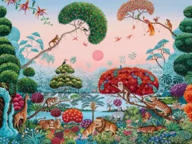 HEYE Puzzle Exotická záhrada: Úžasná džungľa