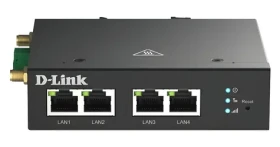 D-Link 4G Multi-Connect Modem 4X čierna / Modem / 4G LTE / 4X RJ-45 / Firewall (DWM-314-T)