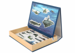 Mamido Sada Vzdelávacích Magnetických Puzzle s Motívom Vojenských Lodí