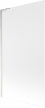 MEXEN/S - Next L vaňová zástena FIX 100 x 150, dekor, nikel kartáčovaná 895-100-000-03-30-97