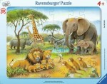 Ravensburger Africký svet zvierat dielikov